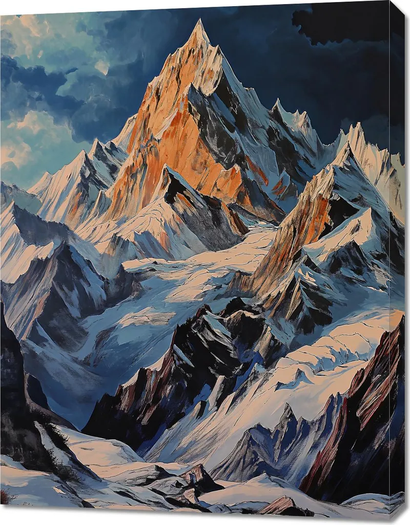 Image 70 x 90 cm Colline Majestat Moments - Tableau Décoratif Paysage