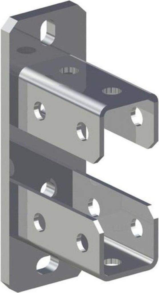 Fischer Sattelflansch SF L 124, 5 Stück, 504358