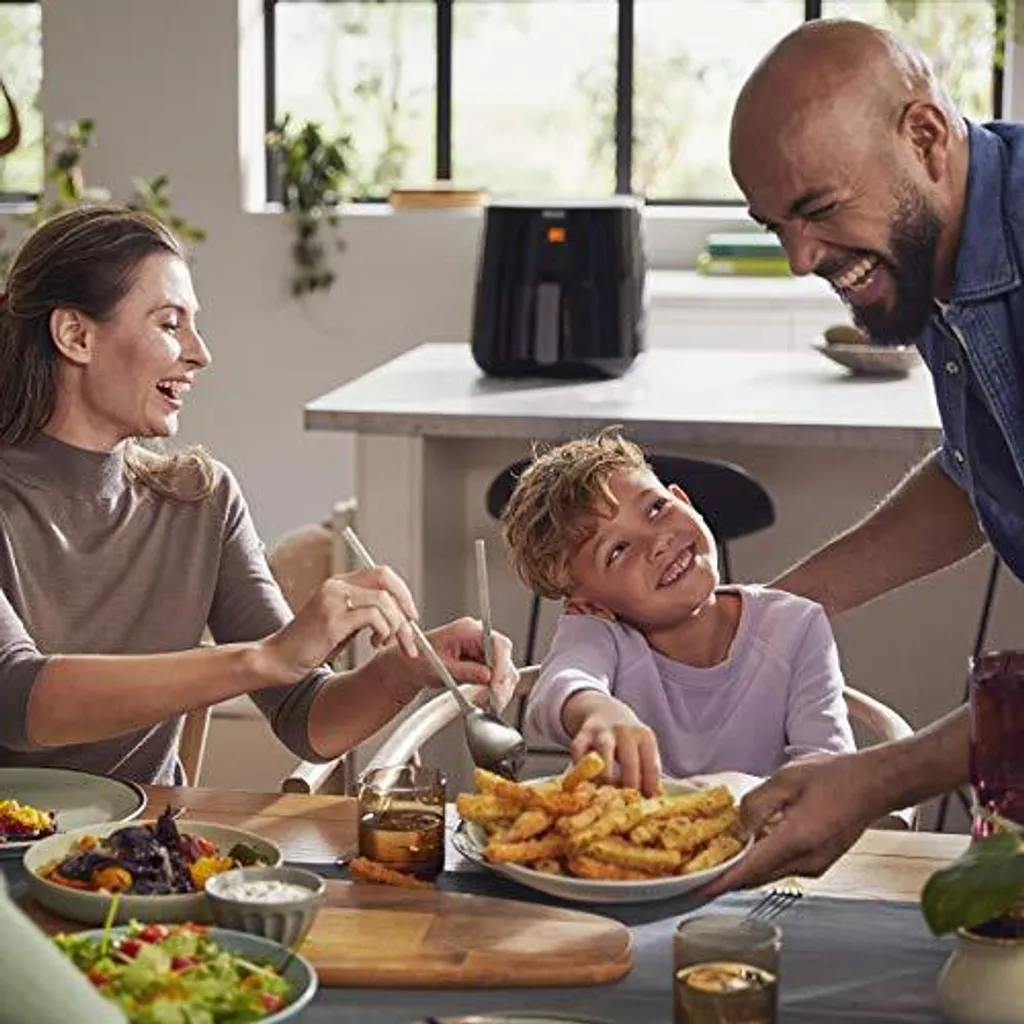 Friteuse Philips HD9280 XL, airfryer connecté à air chaud de 2 kW - 13