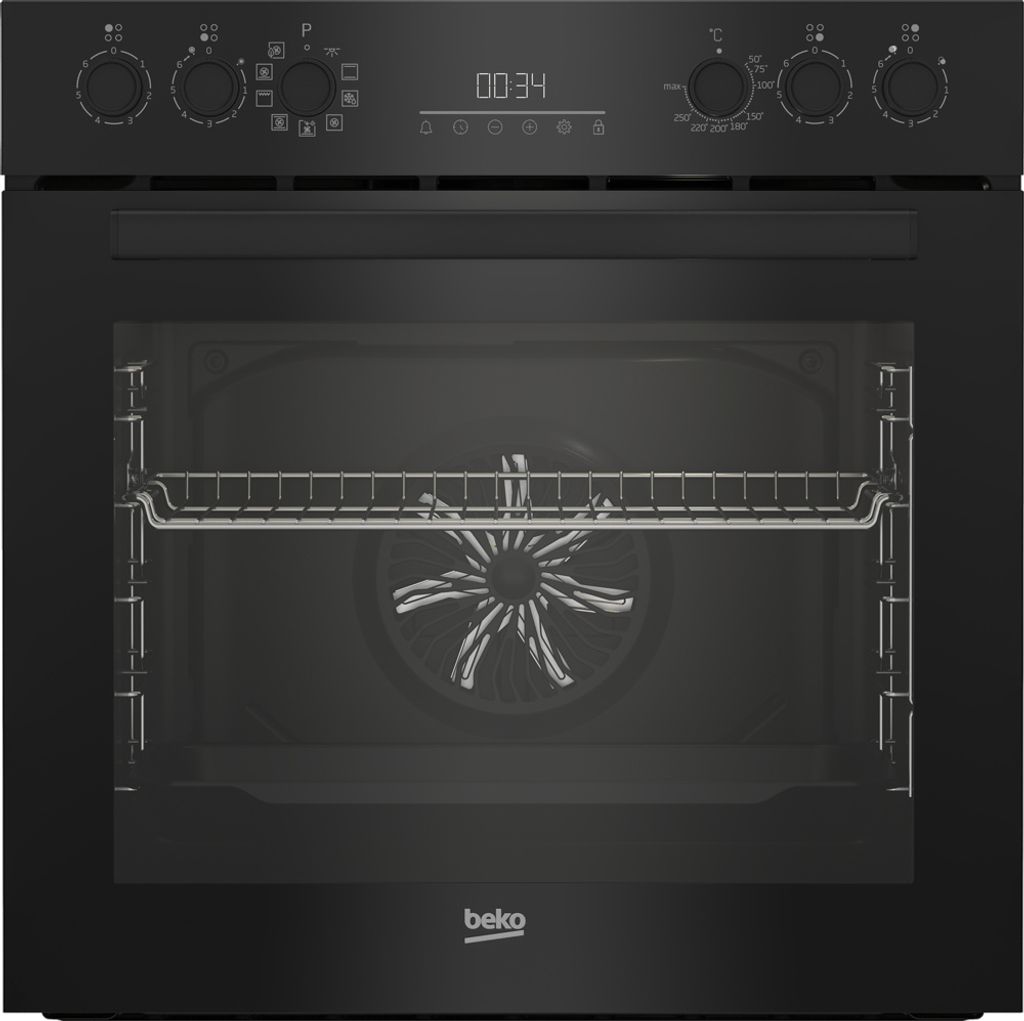 Beko BBUM17320B, Keramik, 4 Zone(n), Glaskeramik, Schwarz, Produktbild 