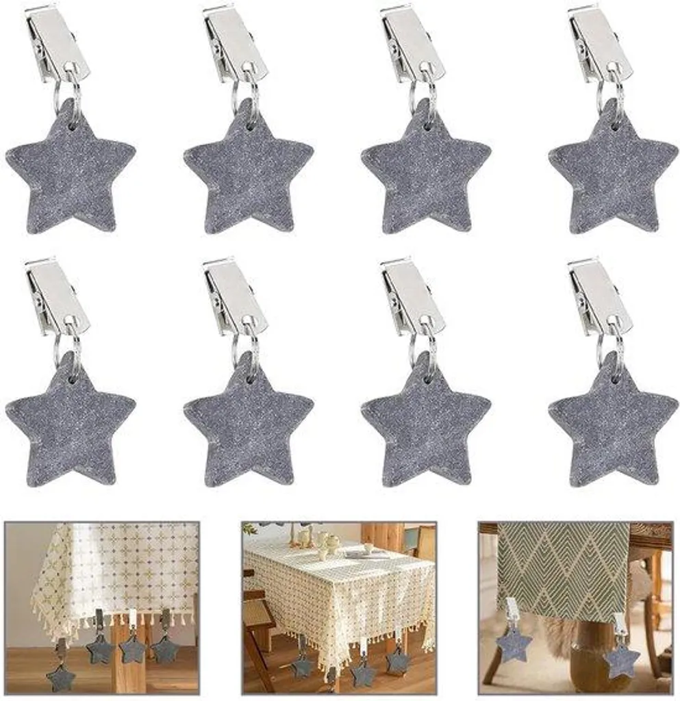 Poids de nappe pour pique-nique et décoration de table de jardin