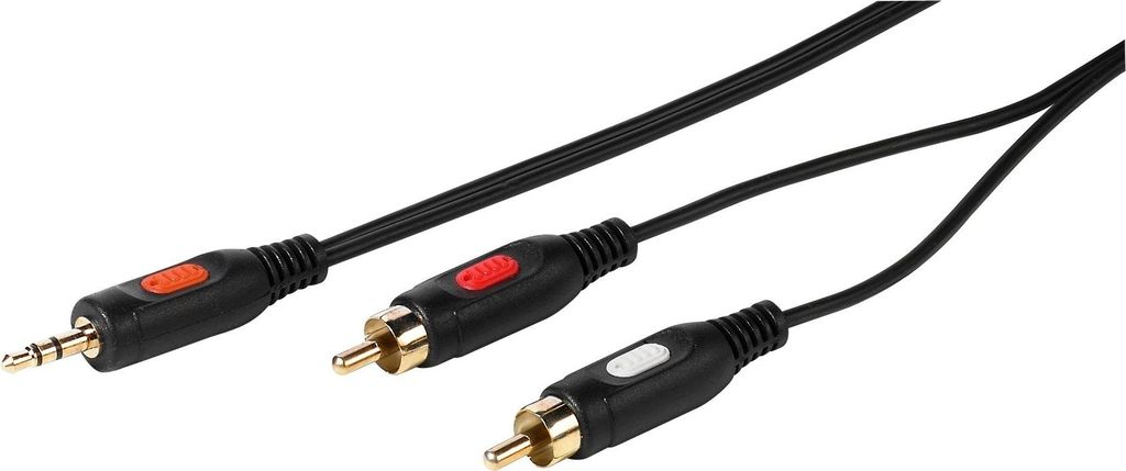 Audio Verbindung Cinch / Klinke, 1,5m (46029)