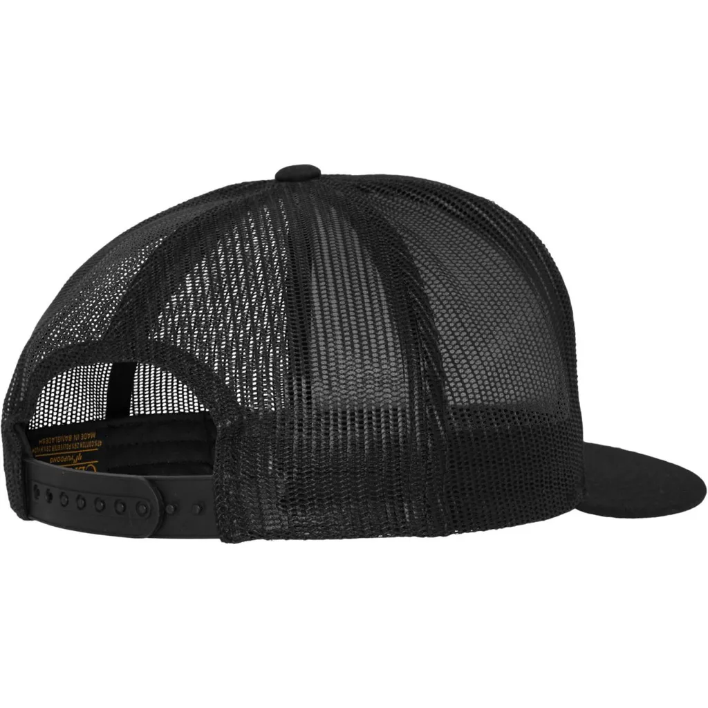 Flexfit 6006 Nero: Eleganza Sobria e Design Classico Trucker - 3