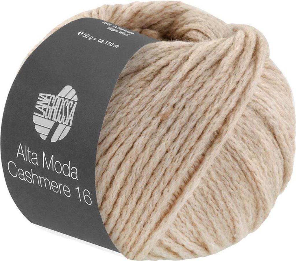 Lana Grossa -  Alta Moda Cashmere 16 0076 beige Produktbild 