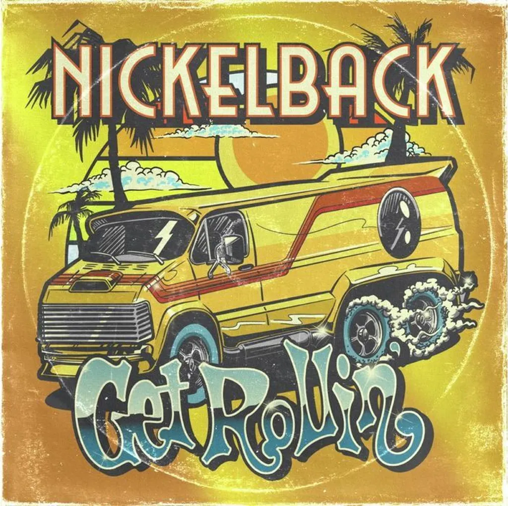 Collectionnez le Vinyle Nickelback Get Rollin' Orange Edition Rare LP