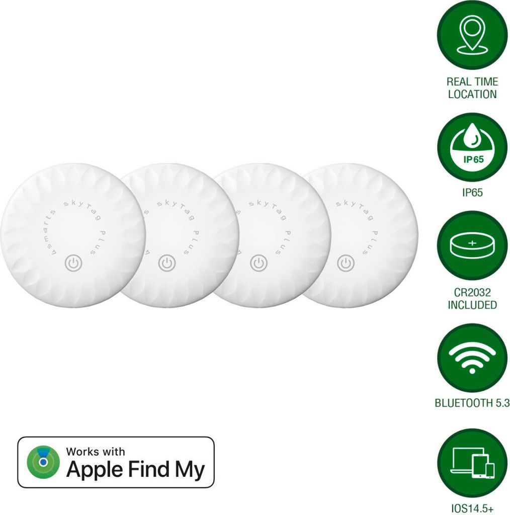 4smarts Standort-Finder SkyTag Plus 4er Set Produktbild 