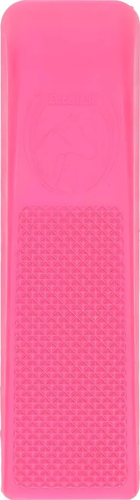 Eccellente spazzola per cavalli rosa medio