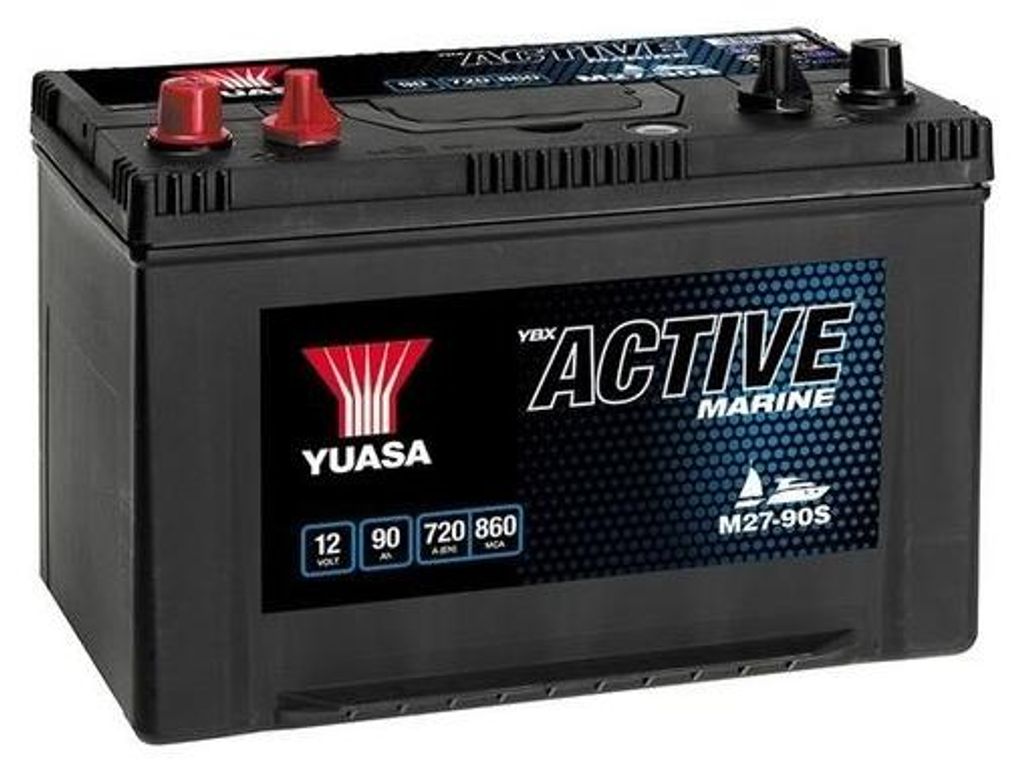 YUASA Leisure Starterbatterie 12V 90Ah 720A/EN Batterie