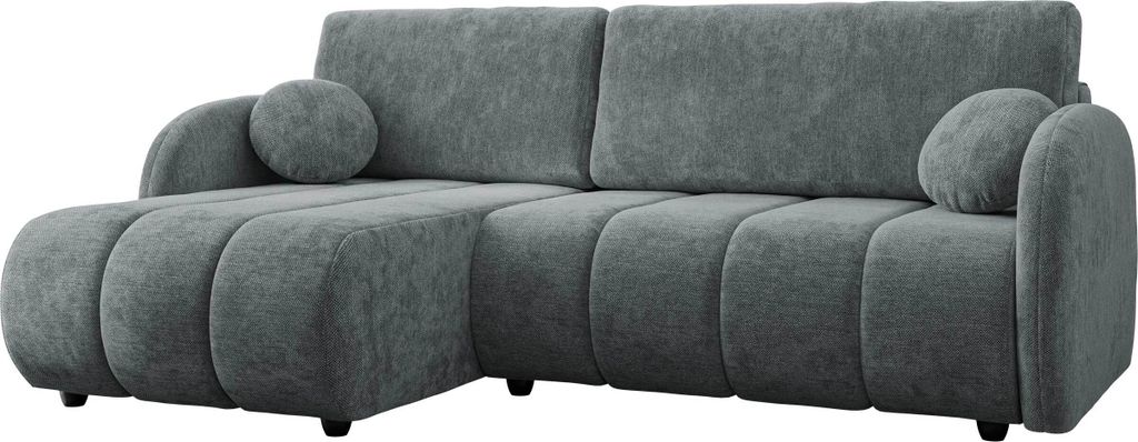 MIRJAN24 Ecksofa Zara L 2r+LC, Polsterecke, L-Form Sofa, Polstergarnitur, Eckcouch vom Hersteller (Farbe: Sereno 695)