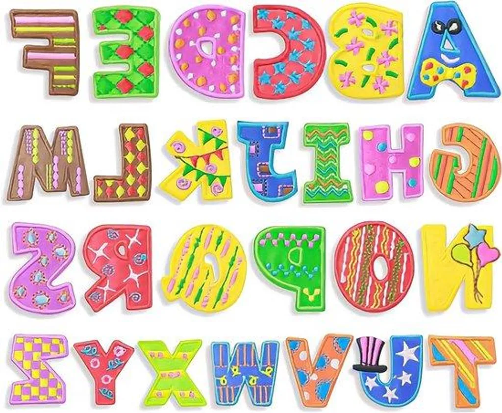 Personnalisez vos Vêtements : 26 Écussons Lettres en Tissu Rétro
