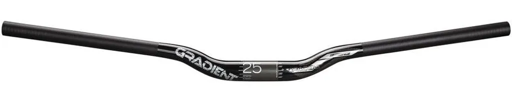 Cintre VTT FSA Gradient 35 Riser en Carbone Noir 800mm pour le Trail