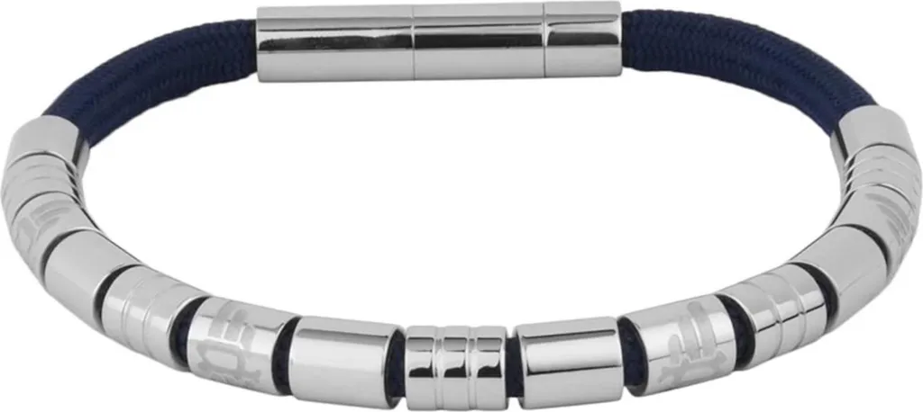 Bijoux Police Homme : Bracelet Gear PEAGB2211513 Acier et Nylon Gris