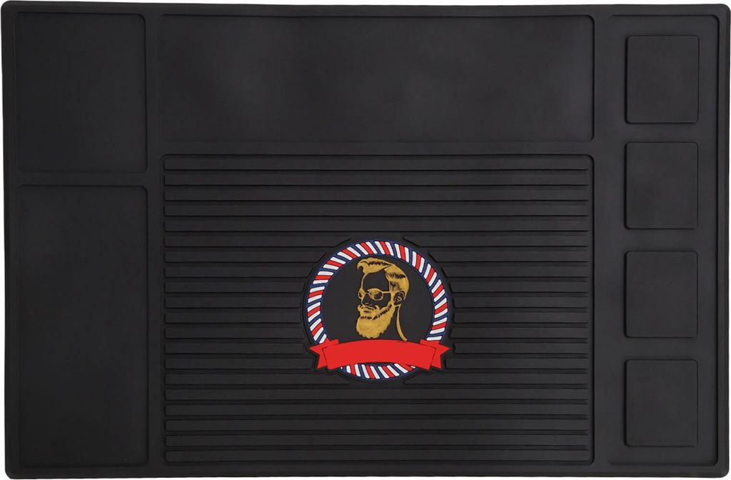 Silikonmatte für Friseurbedarf, rutschfest, wasserdicht, starke Haftung, Organizer-Matte für Friseursalons