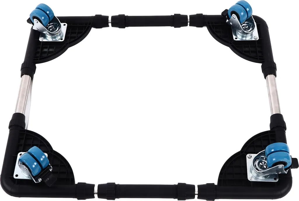 Support pour lave-linge extensible et chariot de transport réglable