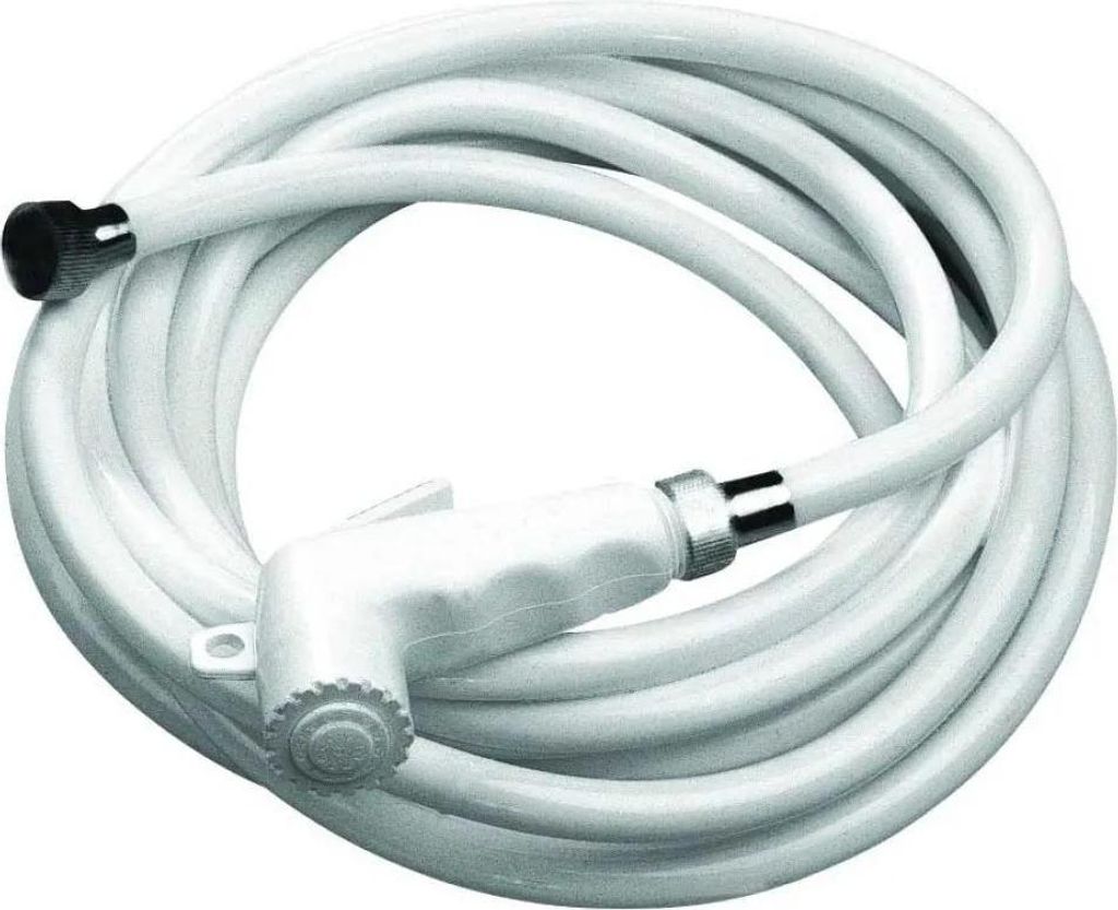 Nuova Rade Soffione con tubo flessibile Bianco 5 m Bianco 5 Immagine del prodotto 