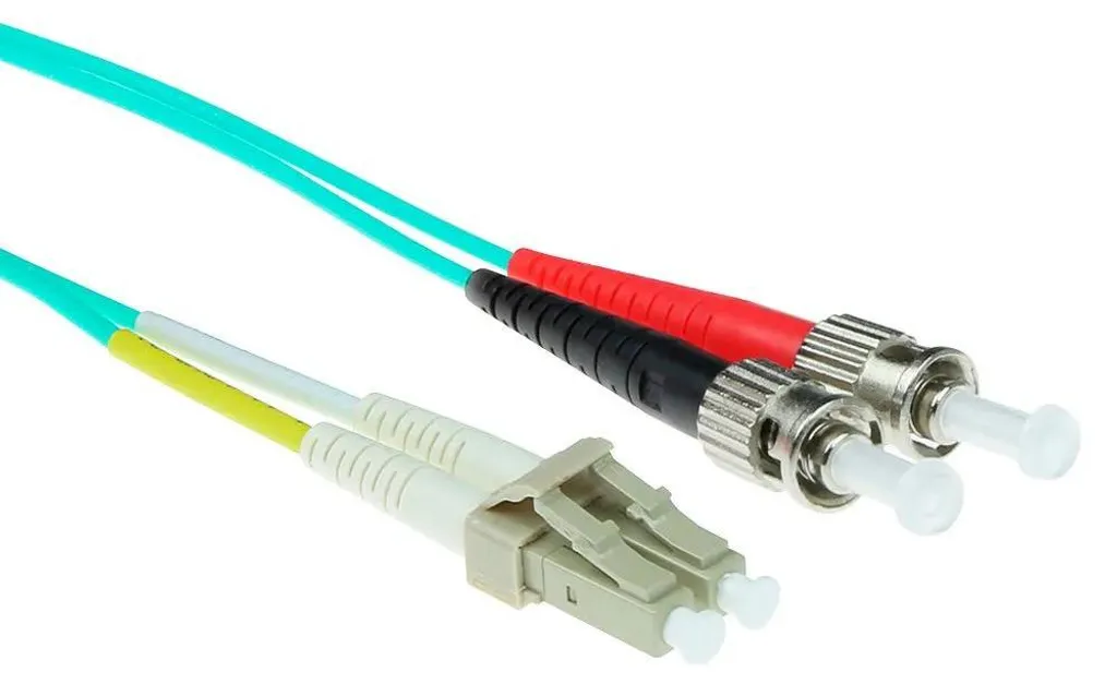 Câble Fibre LC-ST OM3 1.5m LSZH : Évitez les Pertes de Signal Réseau