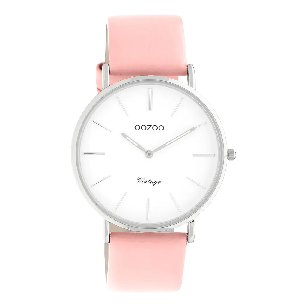 Orologio Oozoo C20210 Rosa Serie Vintage - Minimalismo da Donna