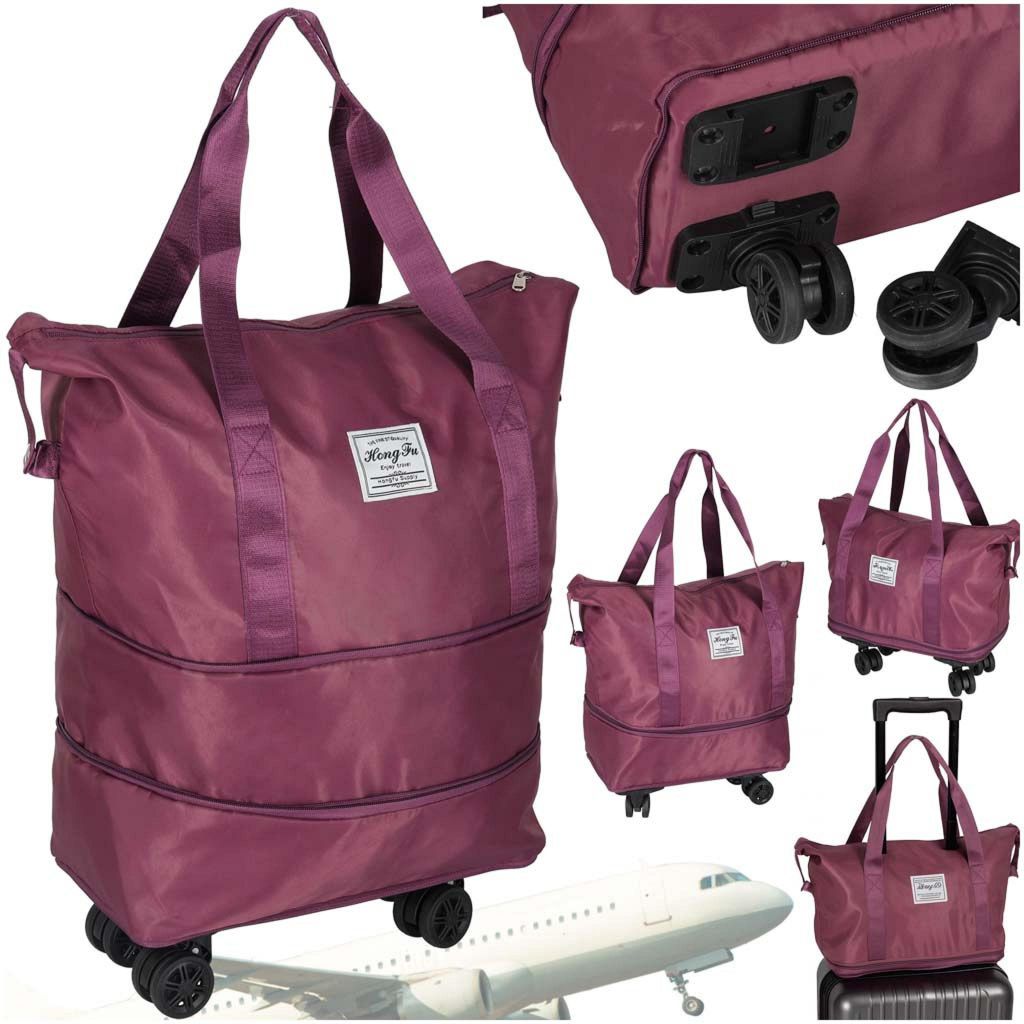 Reise-Trolley, faltbar, für den Urlaub, geräumig, 3 Größen, Produktbild 