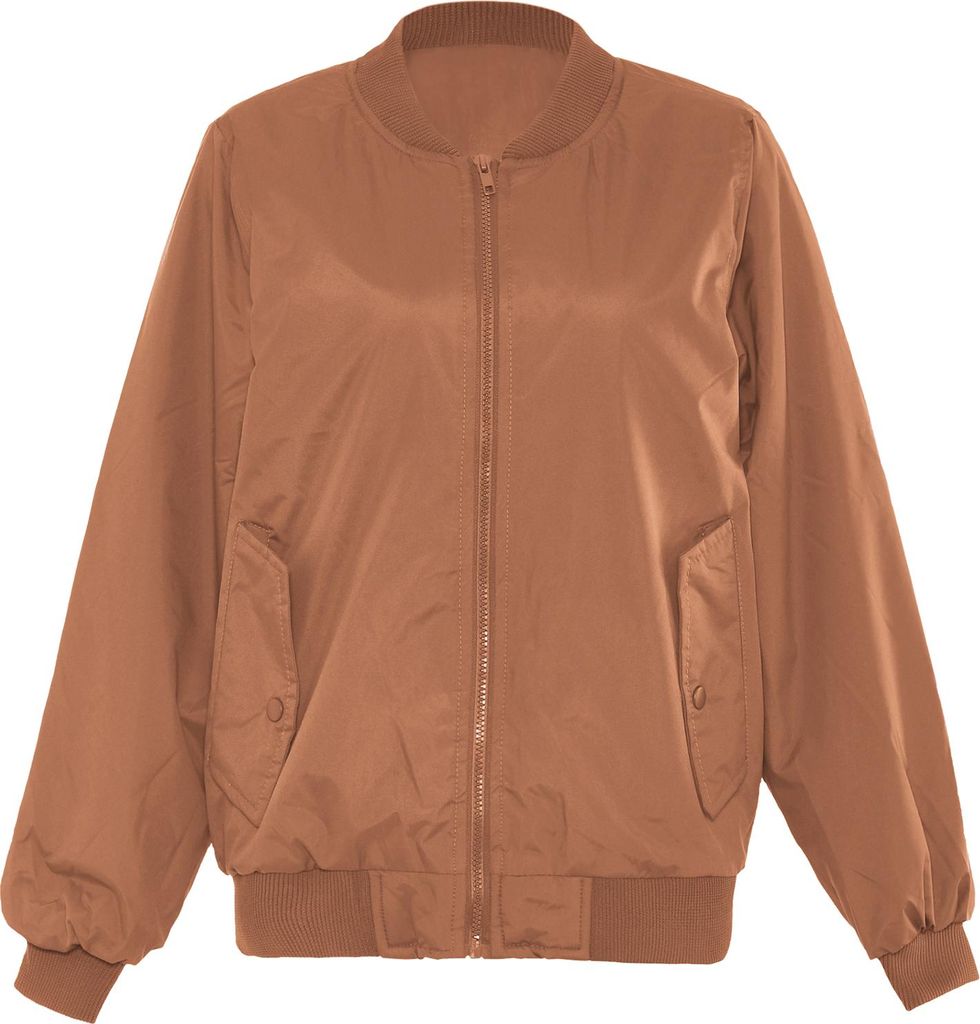YUKA damen blouson - kamel, M