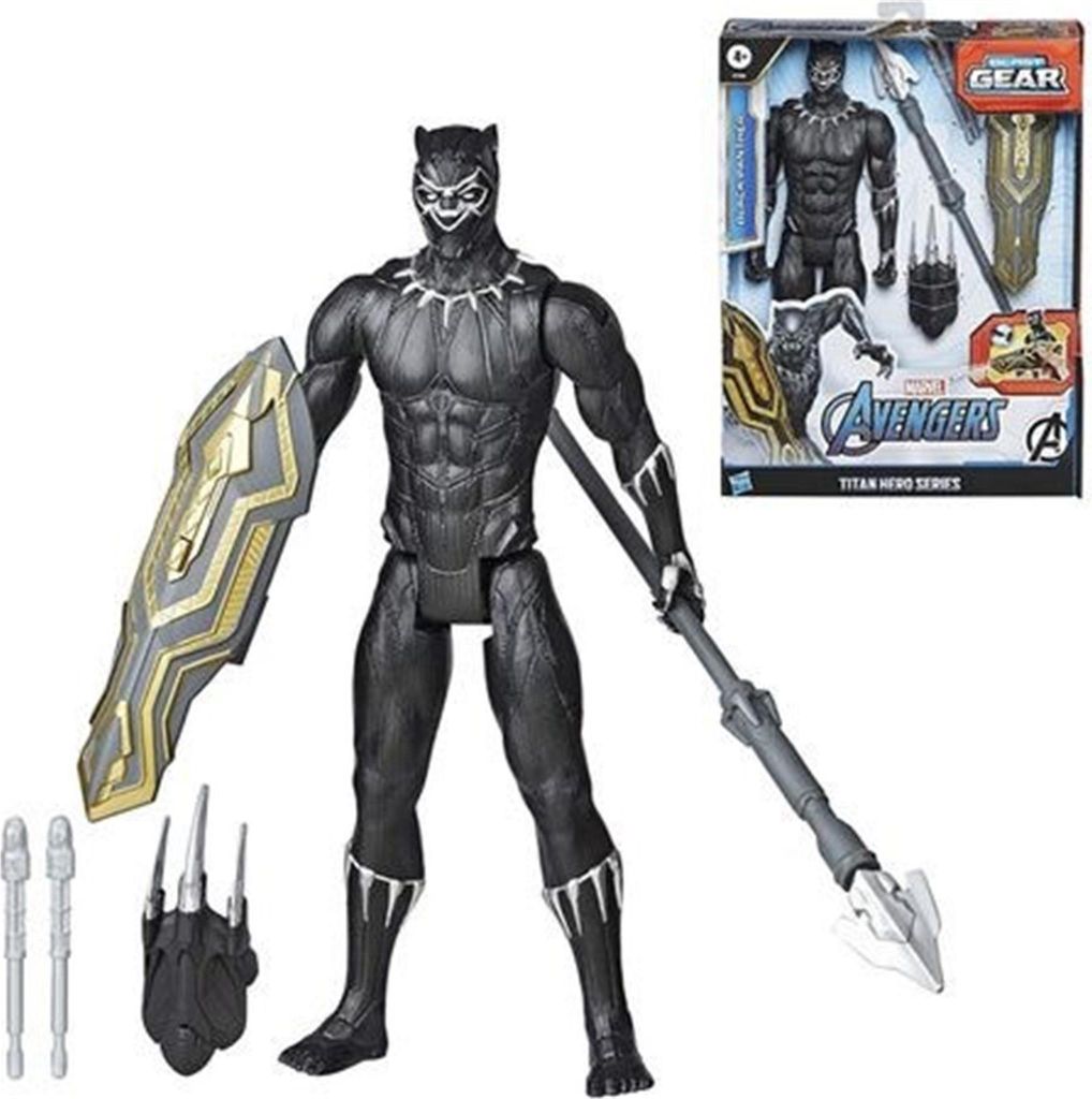 Marvel Avengers Blast Gear Deluxe Black Panther, 4 lat(a), Zdjęcie produktu 