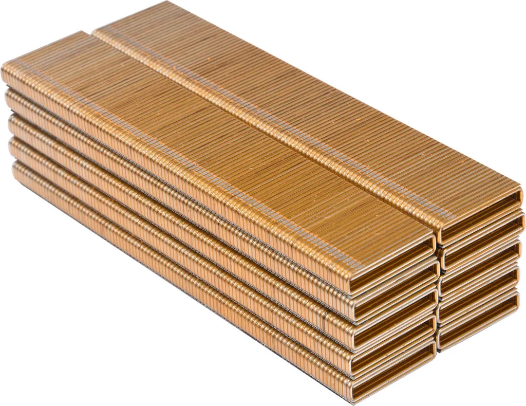 Punti Metallici 25x5,5 mm per Tappezzeria e Legno - 2000pz Acciaio