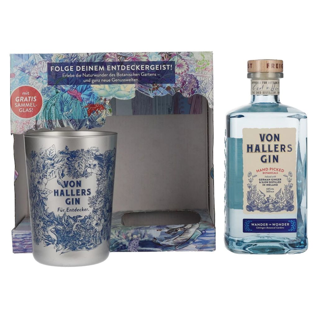 Von Hallers Gin Hand Picked Botanicals | 44,0 % obj. | 0,5 Obrázek produktu 