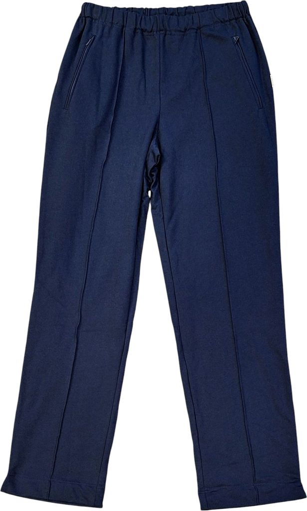 Athlet Damen Freizeithose – 100 % Baumwolle, Reißverschlusstaschen, Gummibund mit Kordel, , Permanentfalte