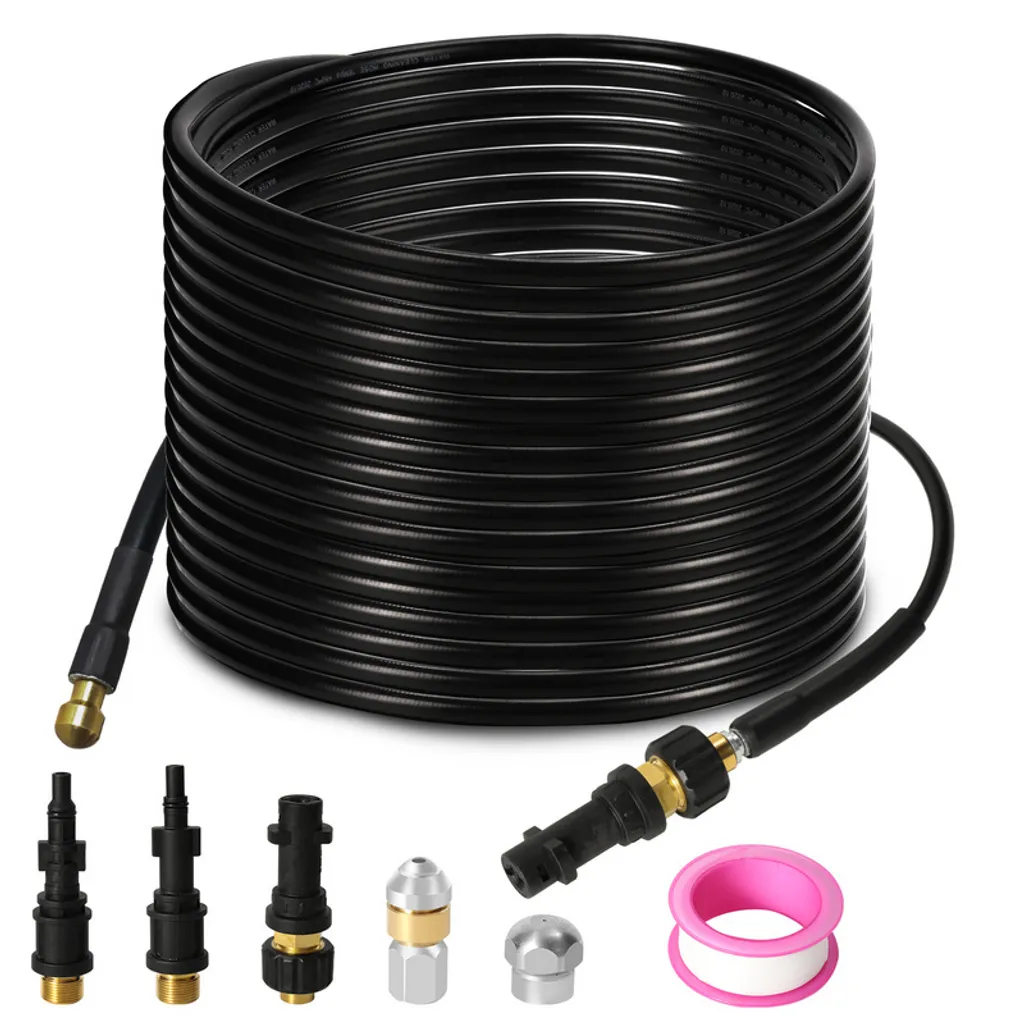 Déboucheur canalisation haute pression 10m compatible Kärcher K2 à K6