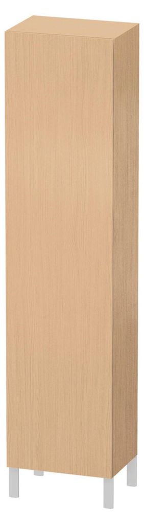 Duravit L-Cube Hochschrank individual, eine Tür Anschlag links, variable Maße, 250-500x200-363x1321-2000mm, LC1191L3030