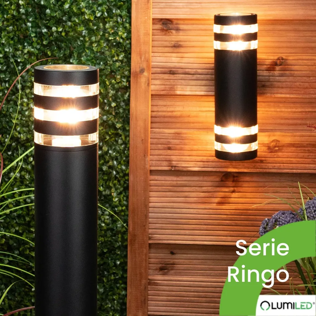 Applique Murale Extérieure E27 Lampe de Jardin Étanche IP54 pour Terrasse - 21