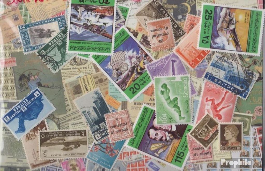 Briefmarken Italien 25 verschiedene Marken