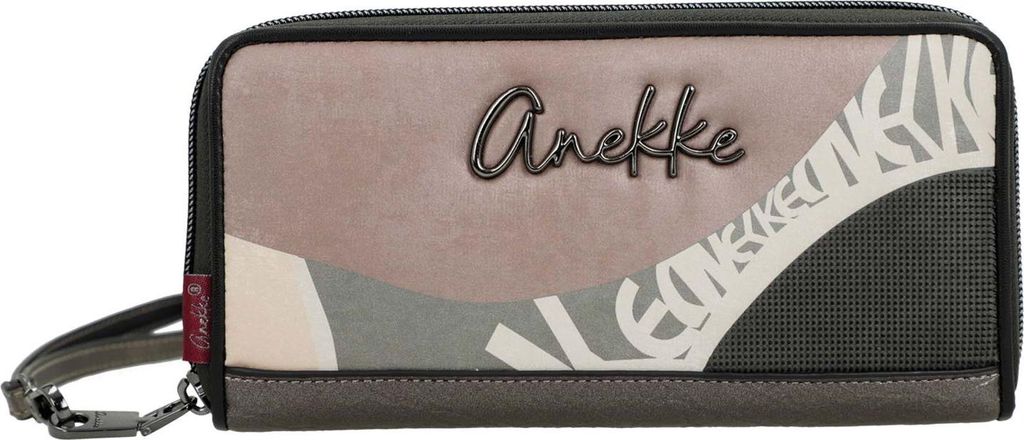 Anekke Geldbörse Handgelenktasche Sophia Khroma RFID Wallet Multicolor braun