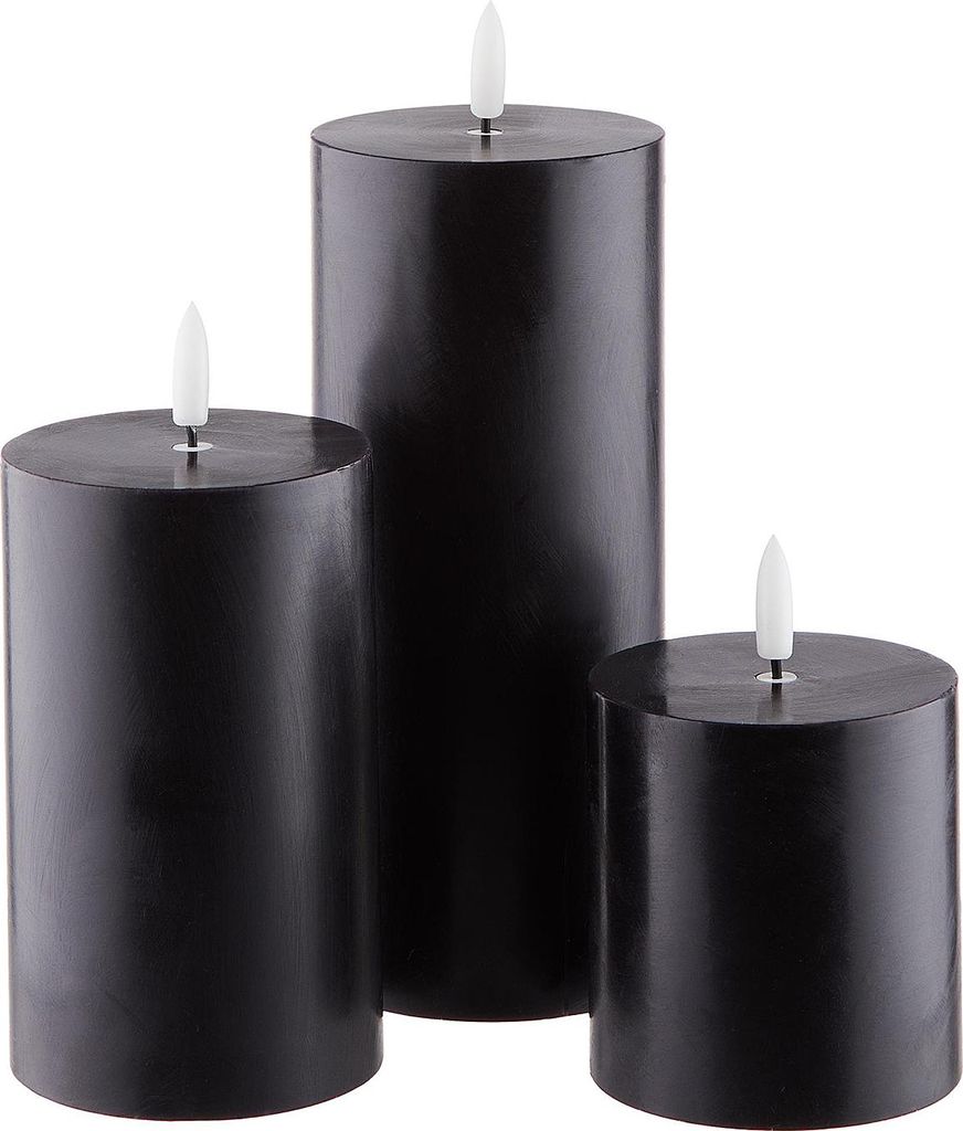 BUTLERS LED-Kerzen NORDIC LIGHT 3er-Set Produktbild 