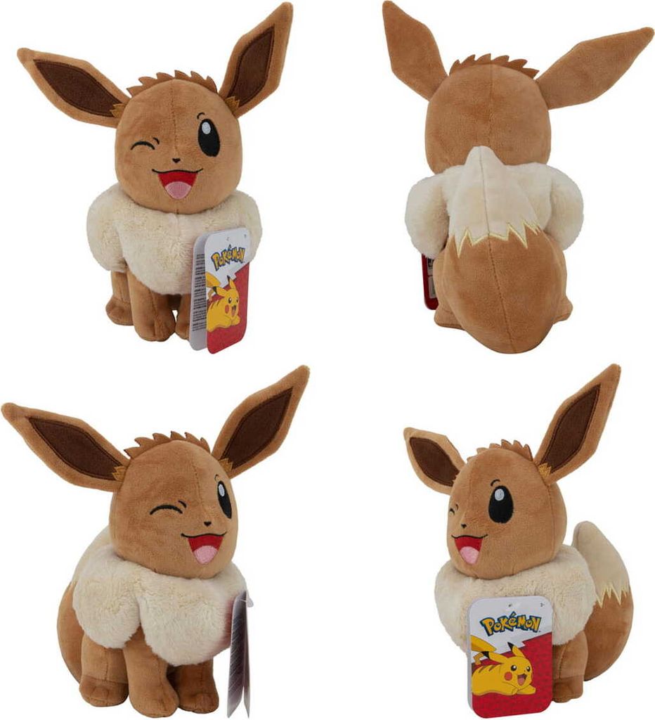 Jazwares PKW3079 - Pokémon - 20cm Plüsch - Evoli #2 Produktbild 