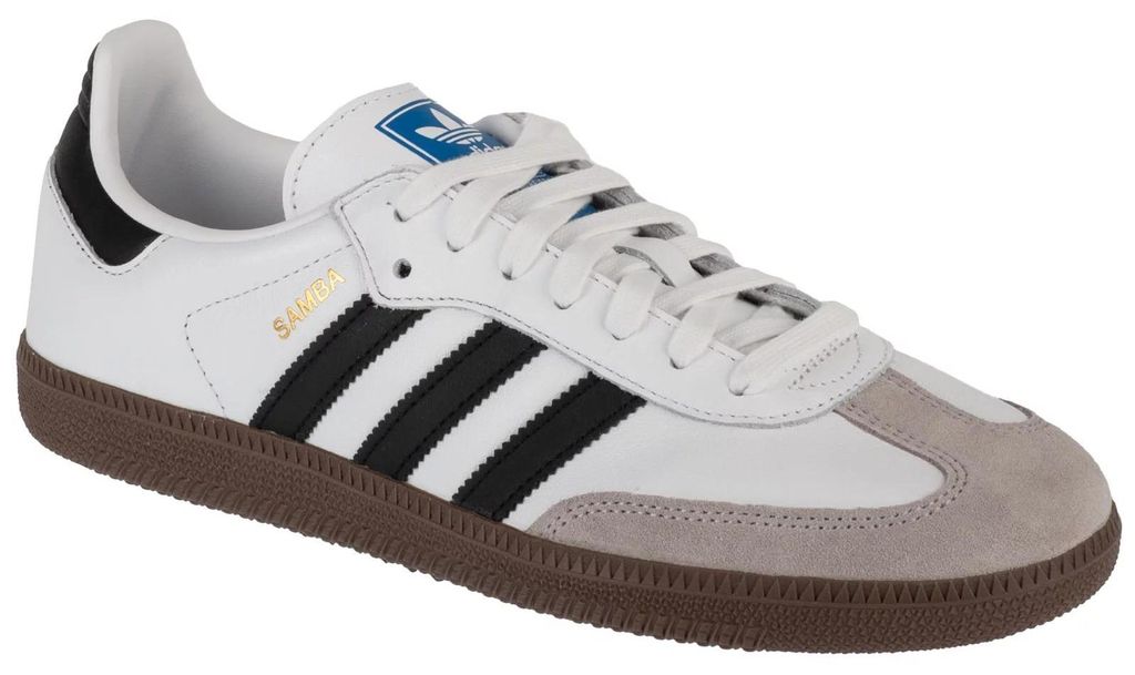 Białe trampki Adidas w rozmiarze 38,5. Zdjęcie produktu 