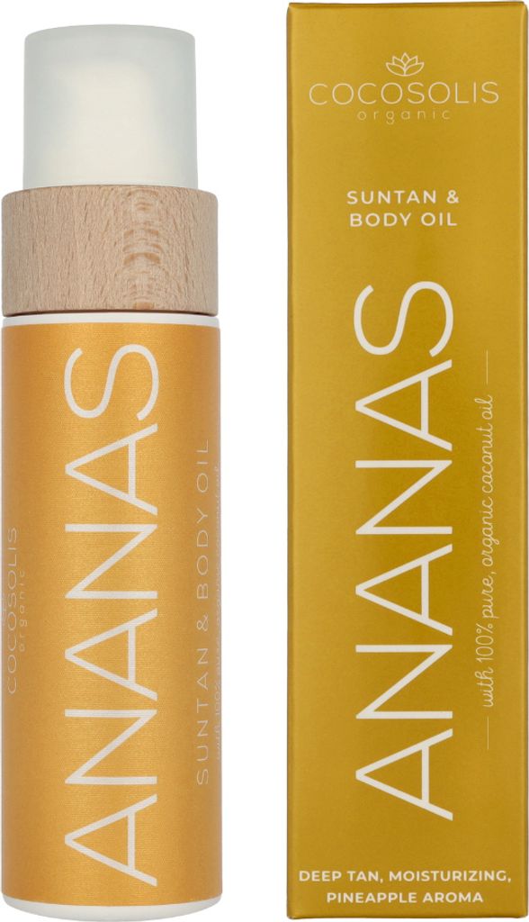 Gesichtscreme Cocosolis Ananas Suntan & Body Oil Produktbild 