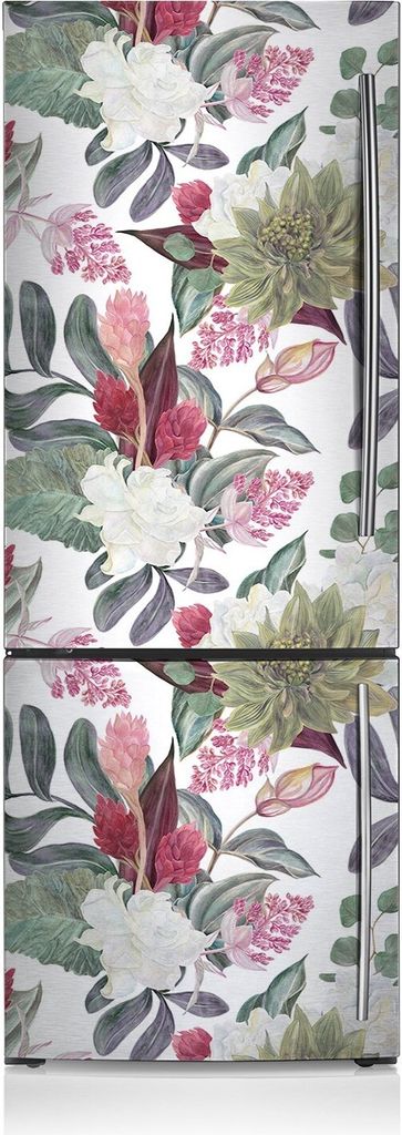 Magnete Küche Kühlschrank Kühlschrankmagnete 70x190 cm - Farbenfrohe Blumen