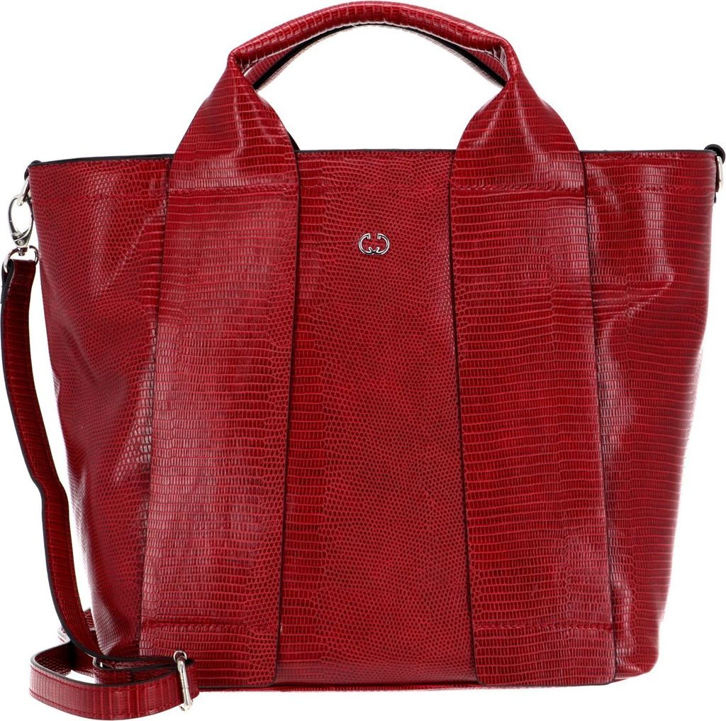 GERRY WEBER Umhängetasche Schultertasche Colour Full Leaves Handbag MHZ Red rot