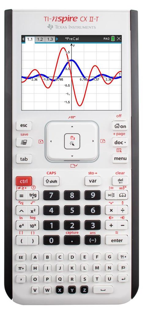 TEXAS INSTRUMENTS TI-Nspire CX II-T Grafikrechner Zdjęcie produktu 