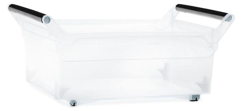 Prosperplast Systembehälter NUK niedrig Transparent 57,8 cm