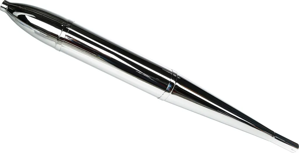 Échappement cigare Ø30mm en 3 parties pour moto AWO Sport et Tours