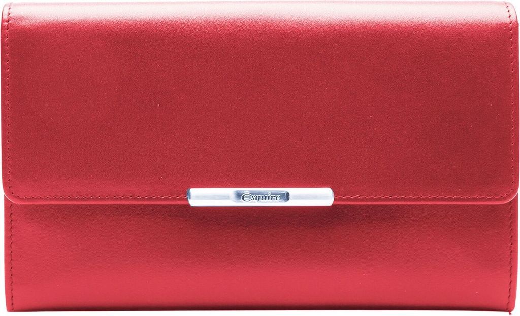 Esquire Geldbörse Helena Lady Flap Wallet Red rot