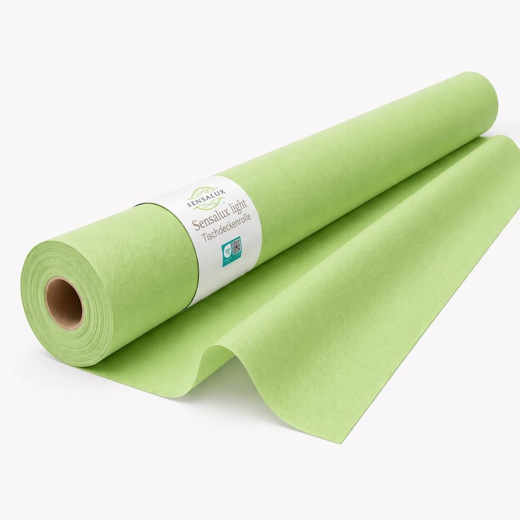Sensalux light Tischdeckenrolle 1,10m x 25m apfelgrün Produktbild 