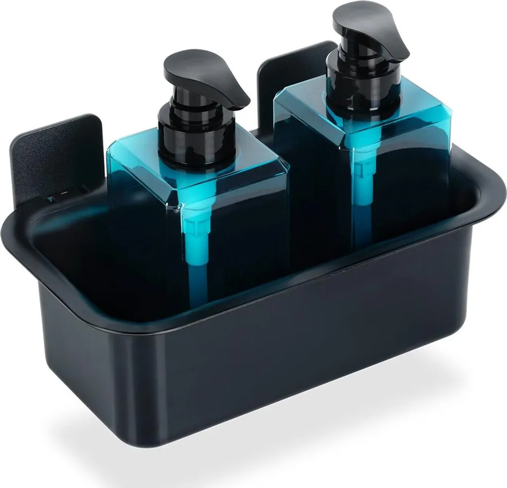 Étagère de douche murale sans perçage pour flacons et accessoires