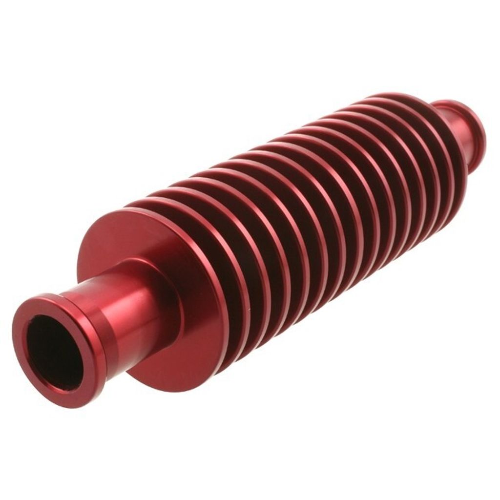 STR8 Durchlaufkühler rund, Anschlussweite 17mm / Innendurchmesser 13mm, rot