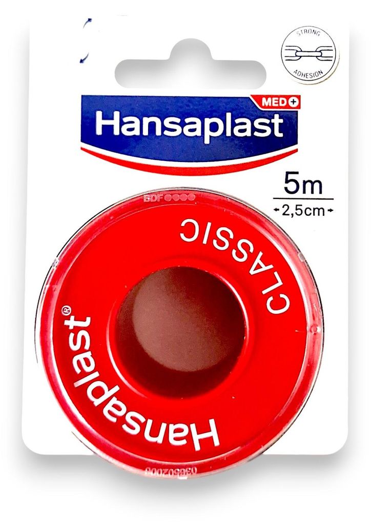 Hansaplast Classic, 500 x 2,5 cm, Rechteckig, 1 Stück(e) Produktbild 