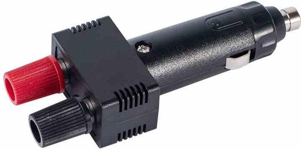 Zigarettenanzünderstecker mit Schnellverschlusskupplungen