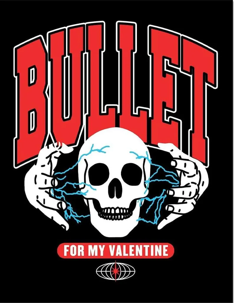 Bullet For My Valentine Poster Incorniciato Teschio PM12257 45x35 cm