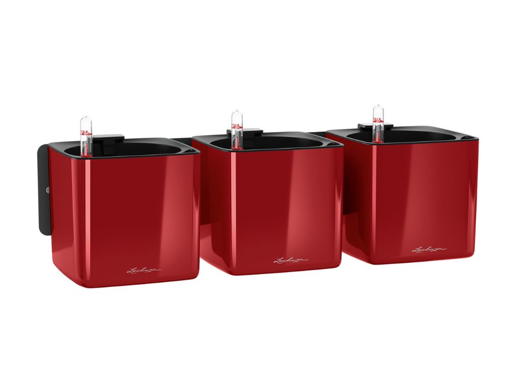 Lechuza Sada 3 samozavlažovacích květináčů Cube Glossy Obrázek produktu 