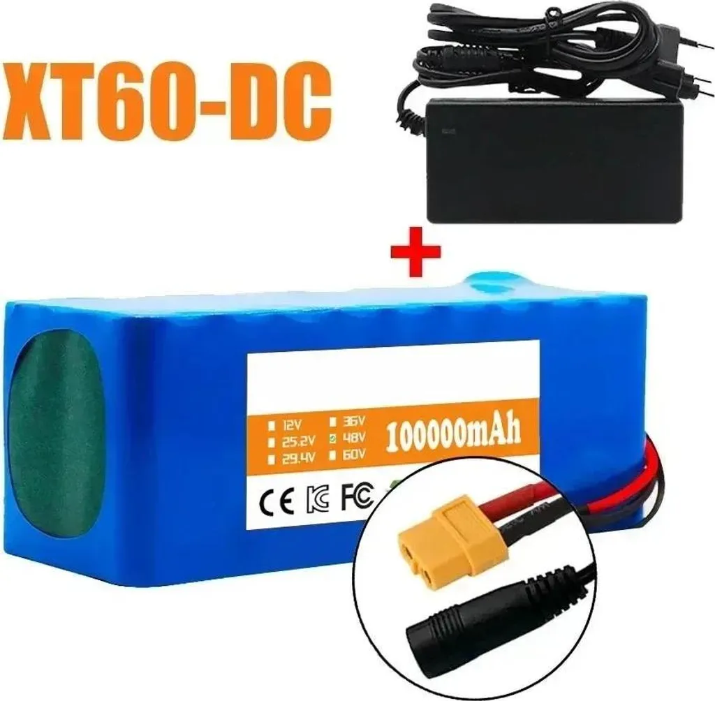 Batterie de Remplacement pour Vélo Électrique 48V 100Ah Lithium Violette - 2